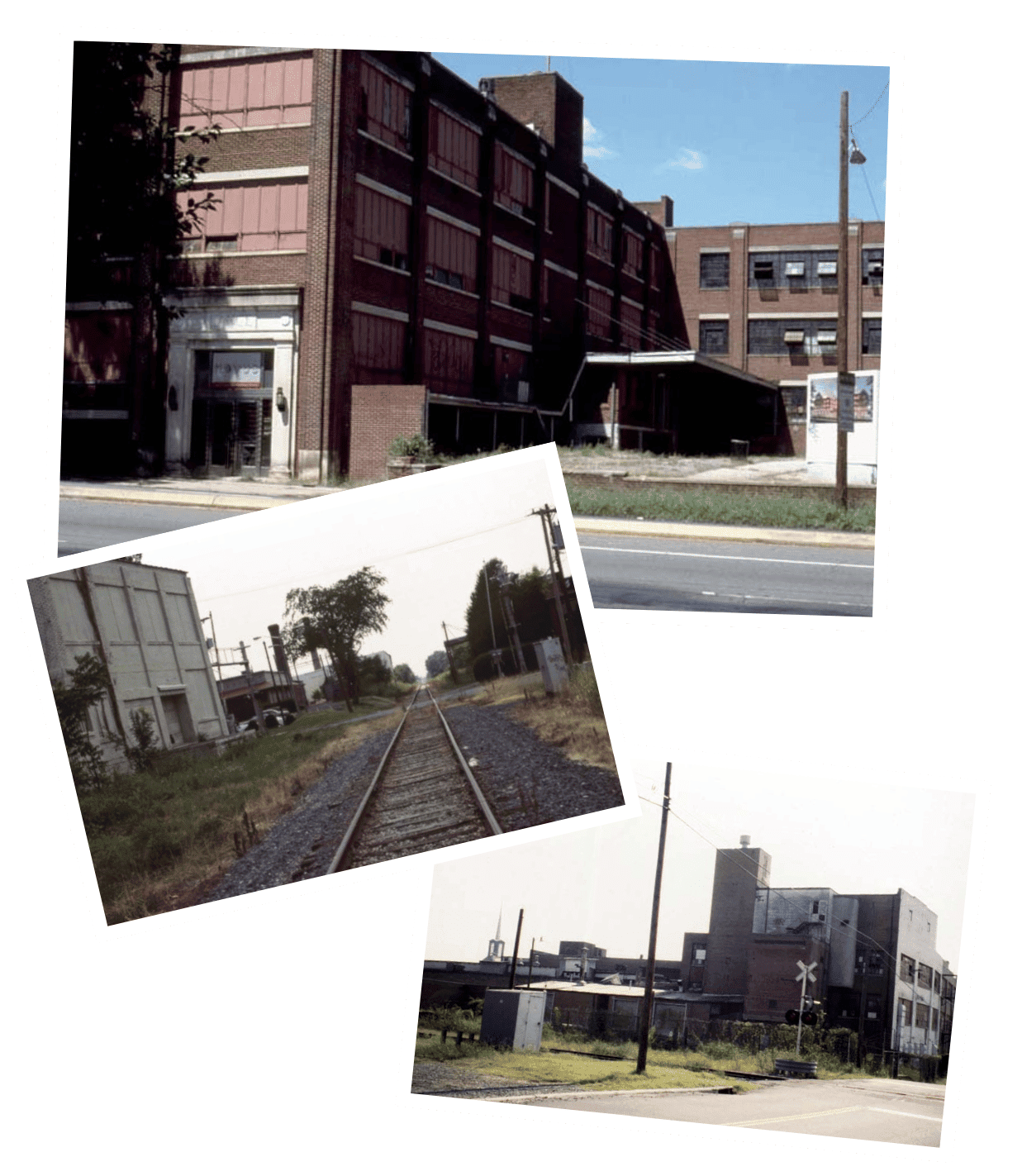 images of SouthEnd brownfields in the 1990s